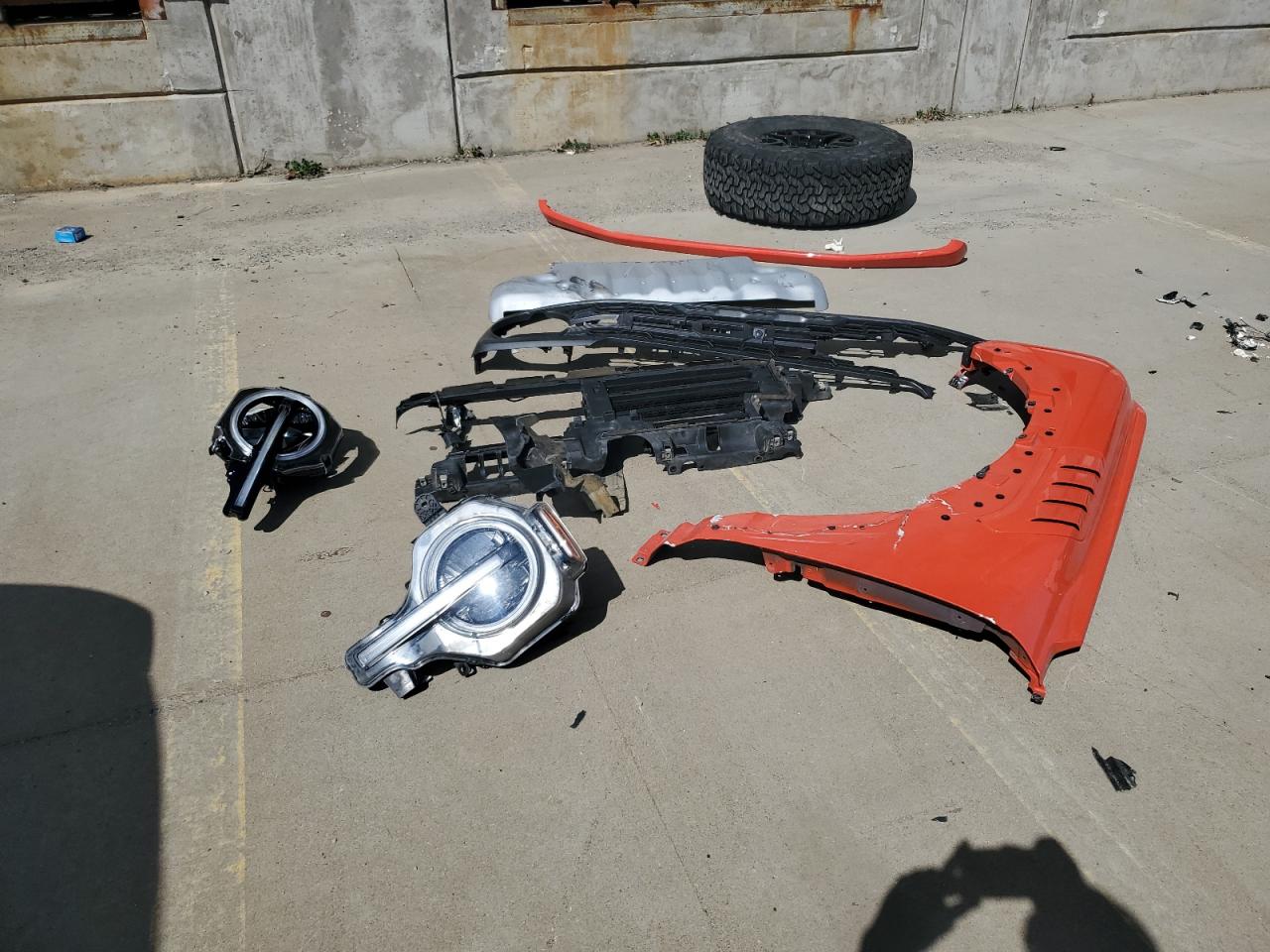 2023 FORD BRONCO RAPTOR VIN:1FMEE5JRXPLB07725