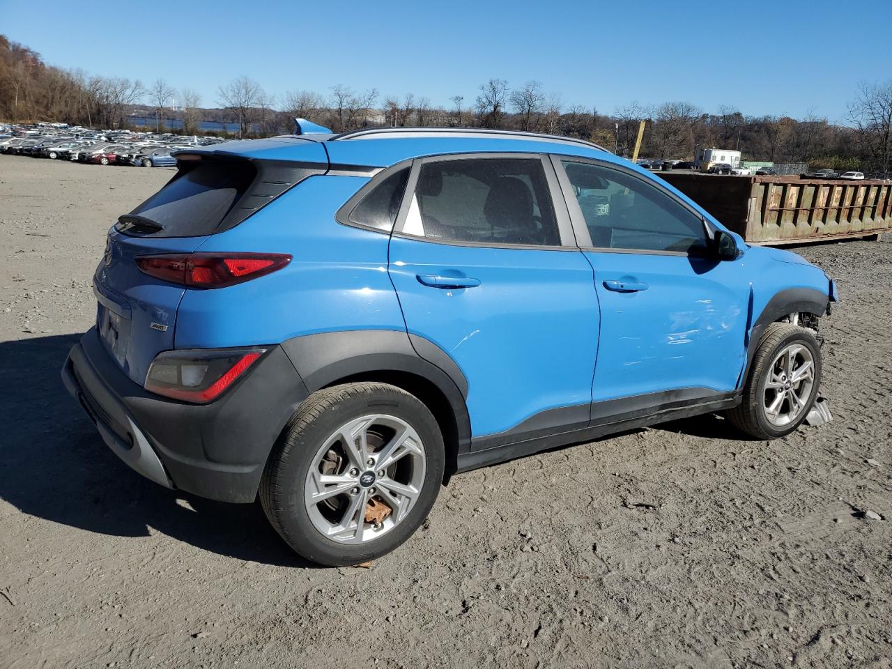 2022 HYUNDAI KONA SEL VIN:KM8K6CAB3NU819220
