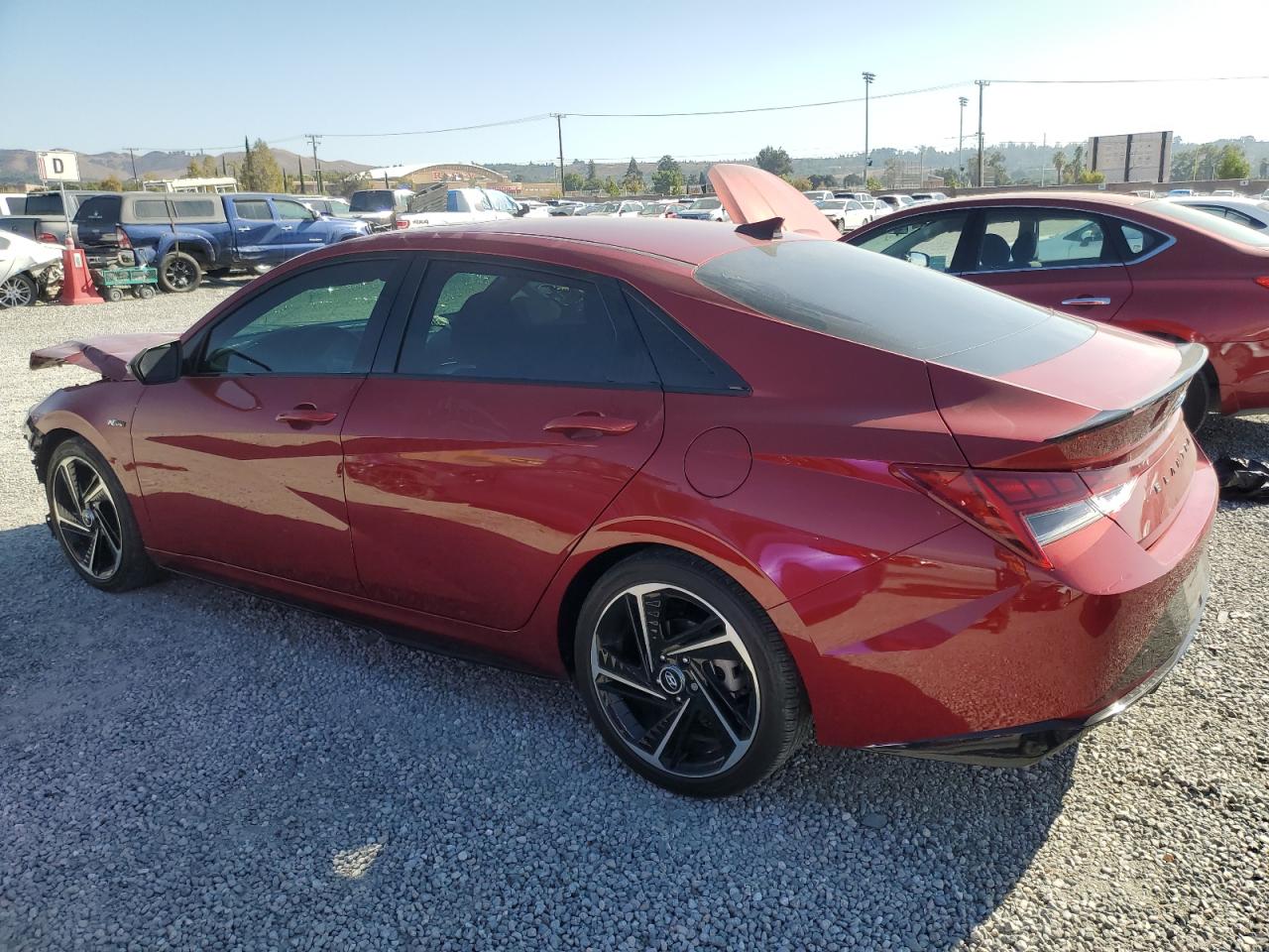 2023 HYUNDAI ELANTRA N LINE VIN:KMHLR4AF9PU584166