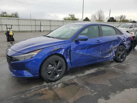 2023 HYUNDAI ELANTRA BLUE VIN:KMHLM4AJ2PU055239