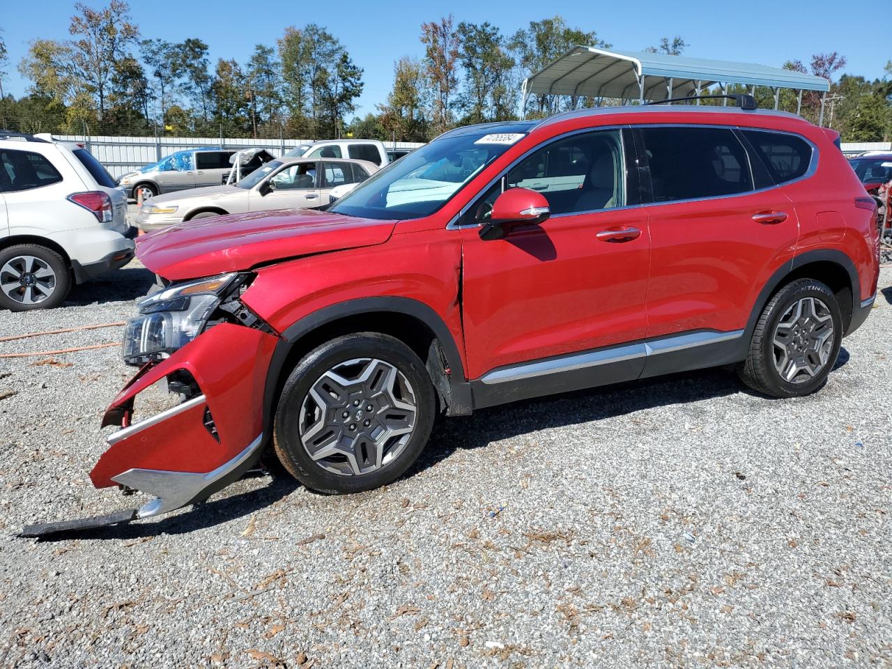 2022 HYUNDAI SANTA FE LIMITED VIN:5NMS44AL1NH398078