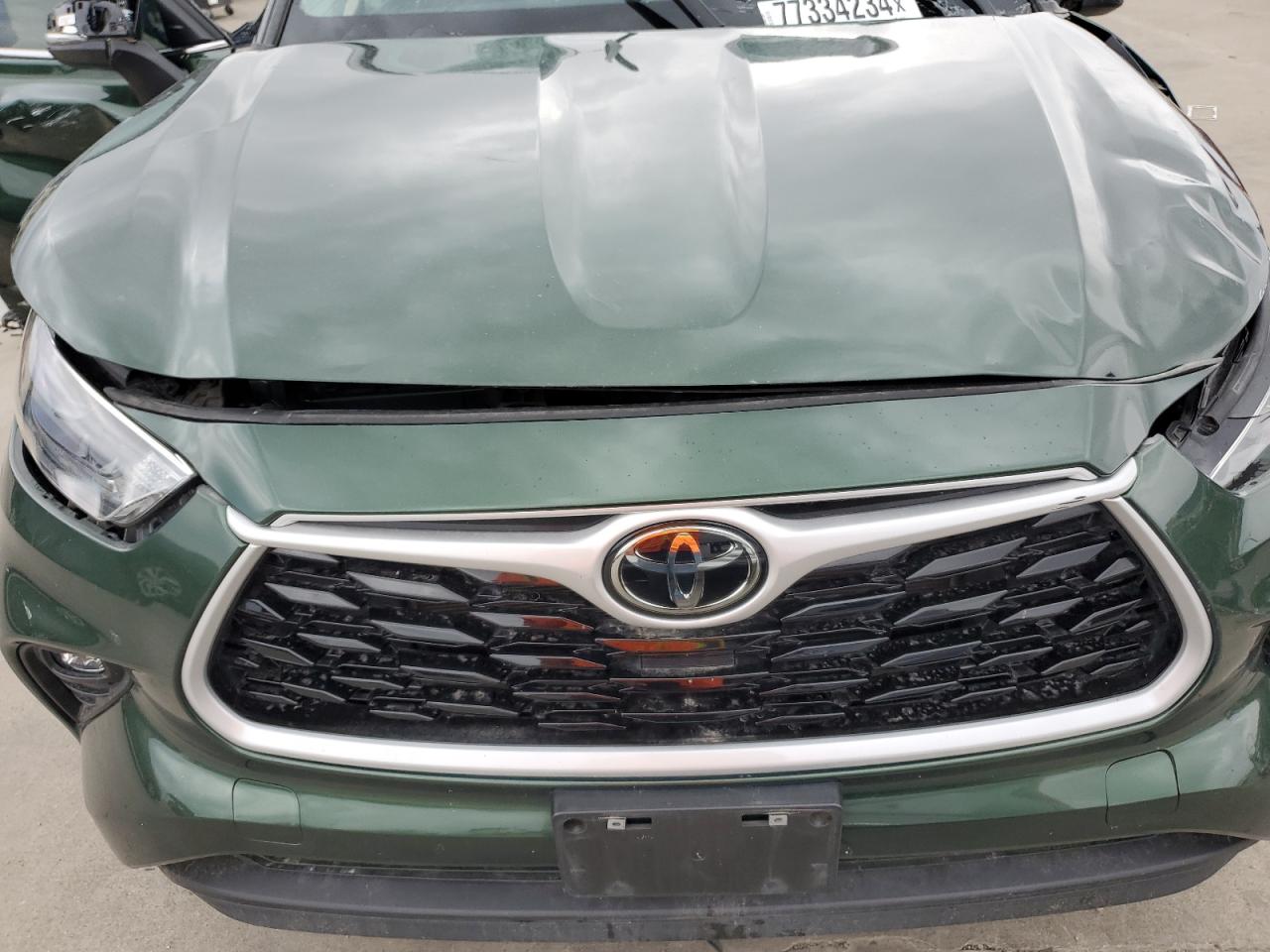 2023 TOYOTA HIGHLANDER L VIN:5TDKDRAH9PS503426