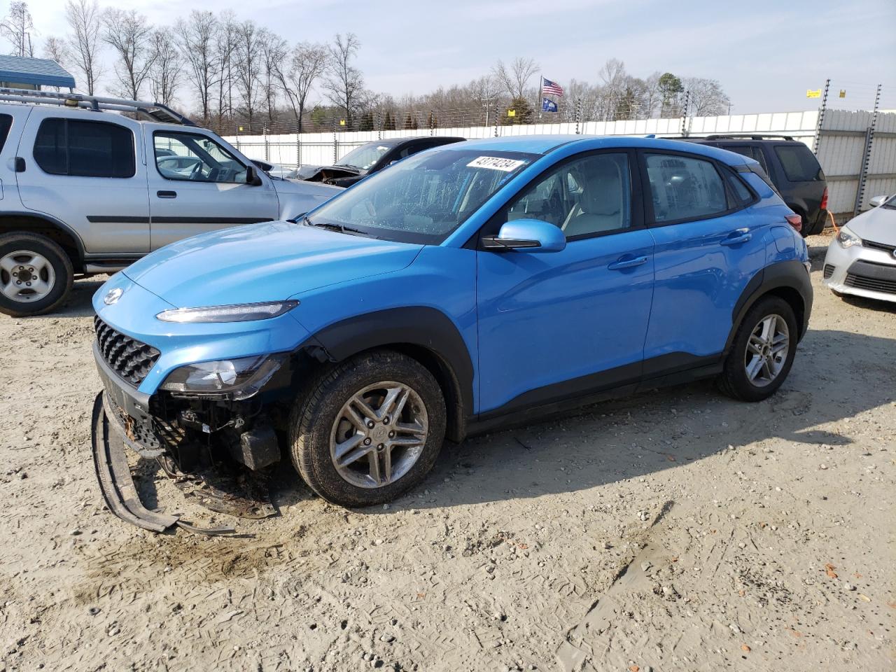 2022 HYUNDAI KONA SEL VIN:KM8K22AB0NU779457