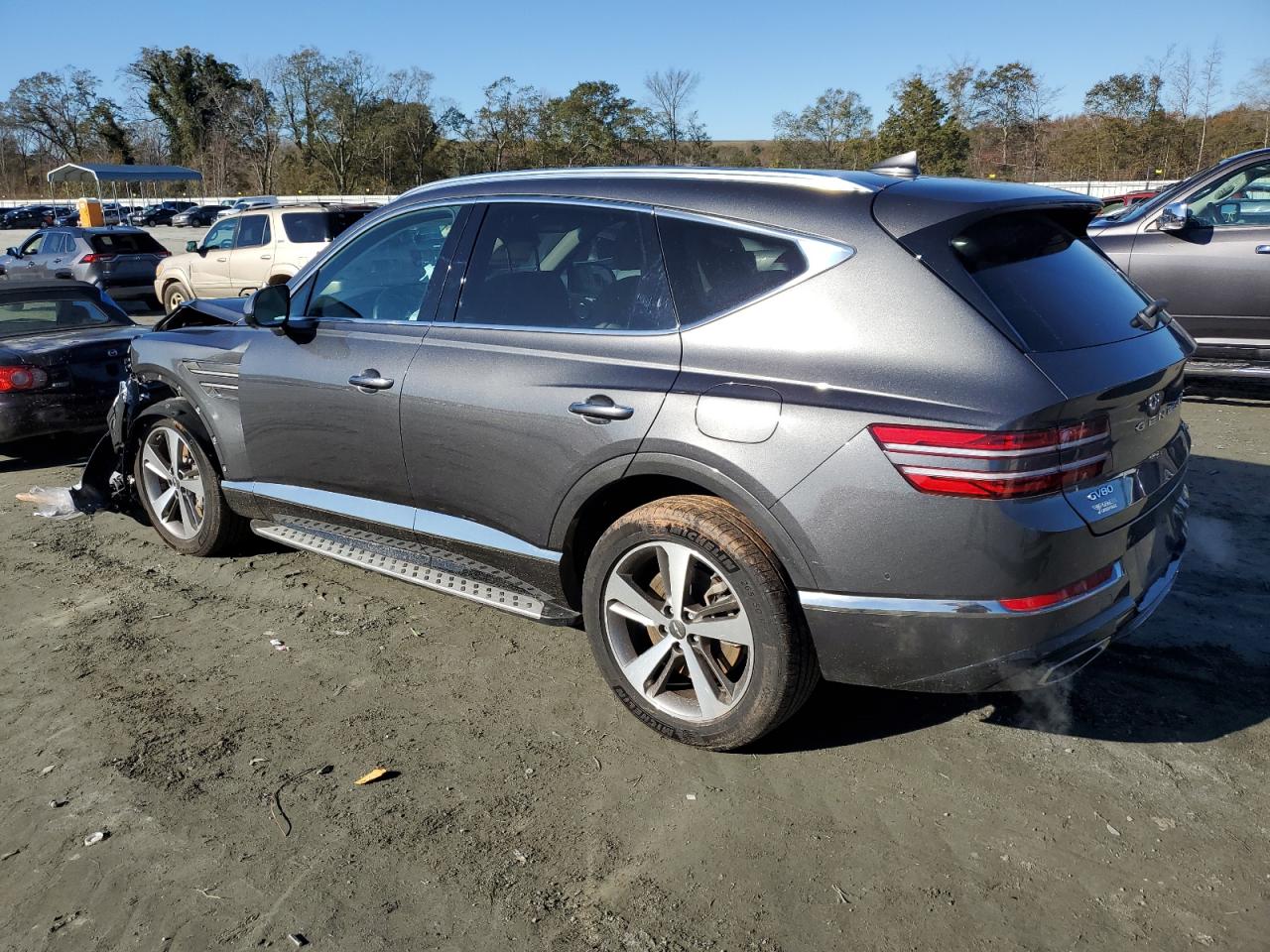 2022 GENESIS GV80 BASE VIN:KMUHCESC4NU075604