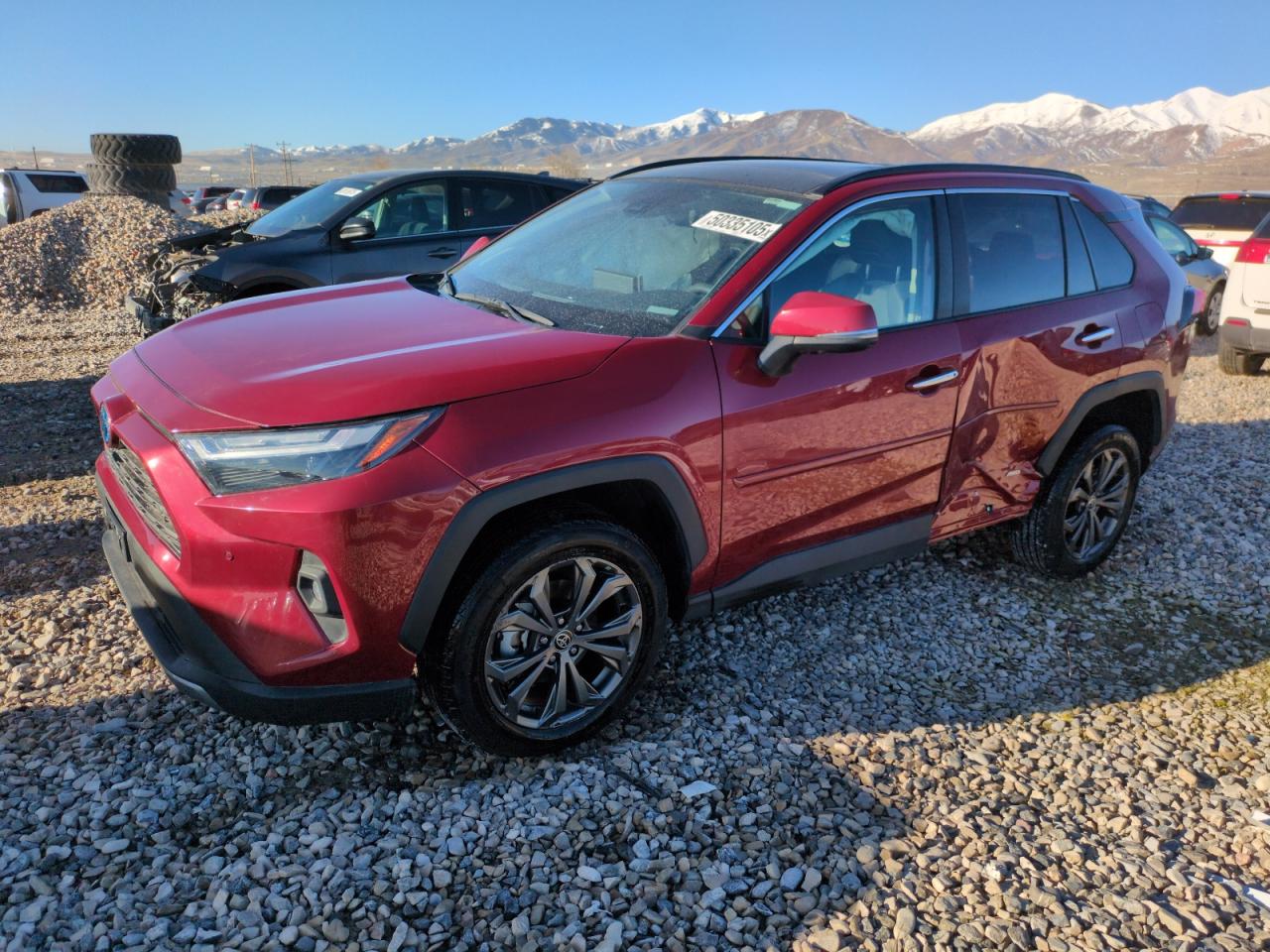 2022 TOYOTA RAV4 LIMITED VIN:4T3D6RFV1NU078412