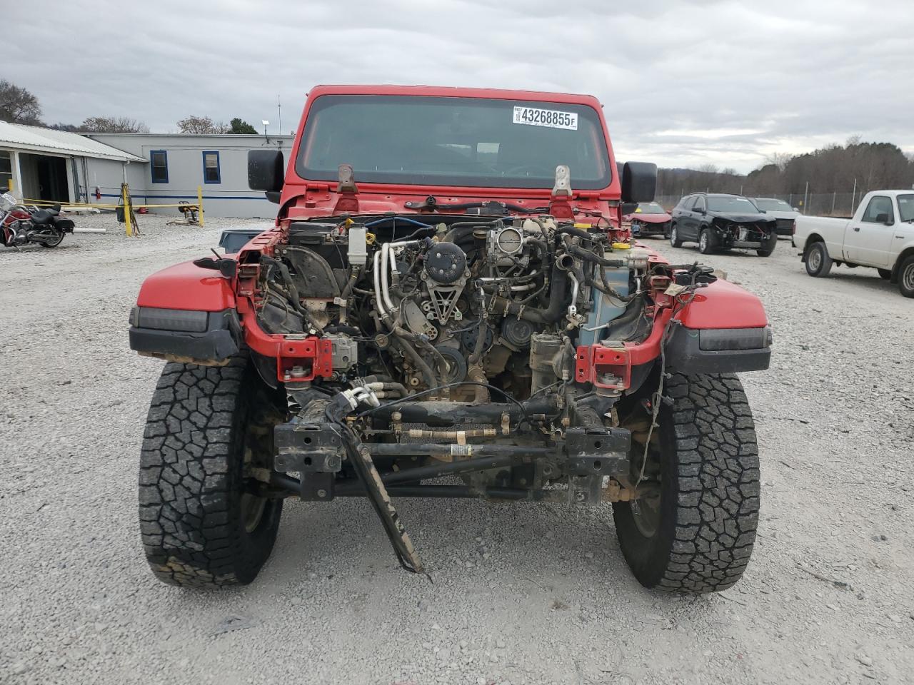 2022 JEEP GLADIATOR OVERLAND VIN:1C6HJTFG3NL140336