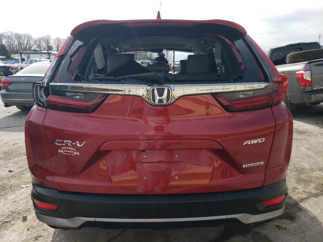 2022 HONDA CR-V TOURING VIN:7FARW2H92NE021112