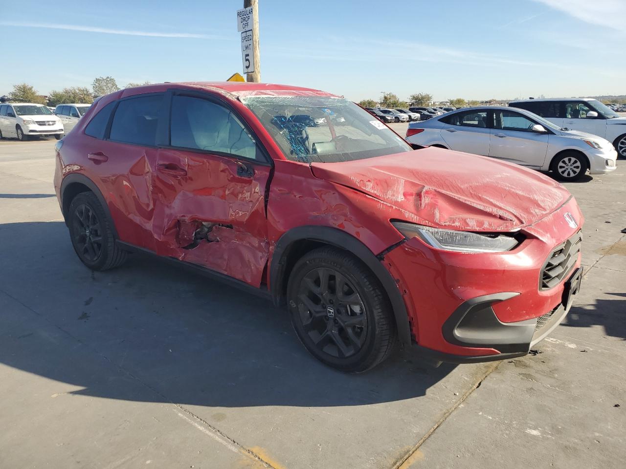 2023 HONDA HR-V SPORT VIN:3CZRZ1H56PM713098