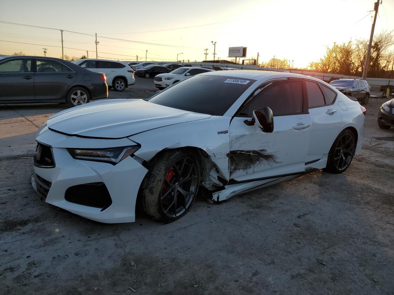 2022 ACURA TLX TYPE S VIN:19UUB7F95NA001660