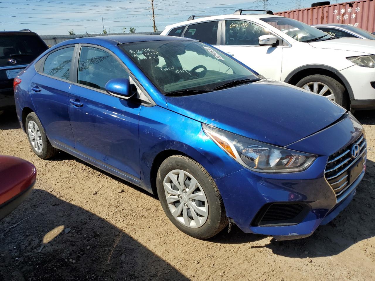 2022 HYUNDAI ACCENT SE VIN:3KPC24A66NE179094