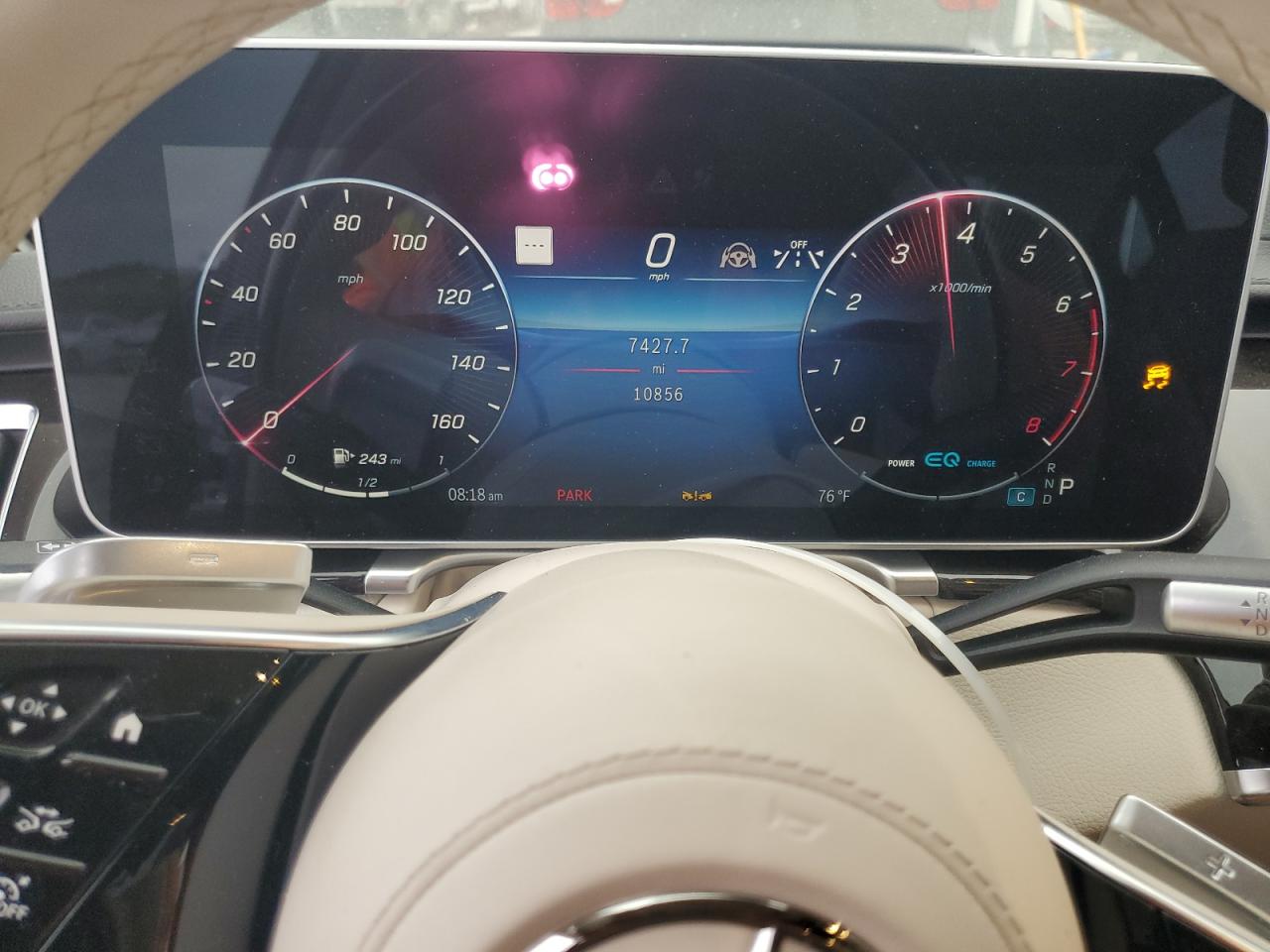 2022 MERCEDES-BENZ S 580 4MATIC VIN:W1K6G7GB6NA143029