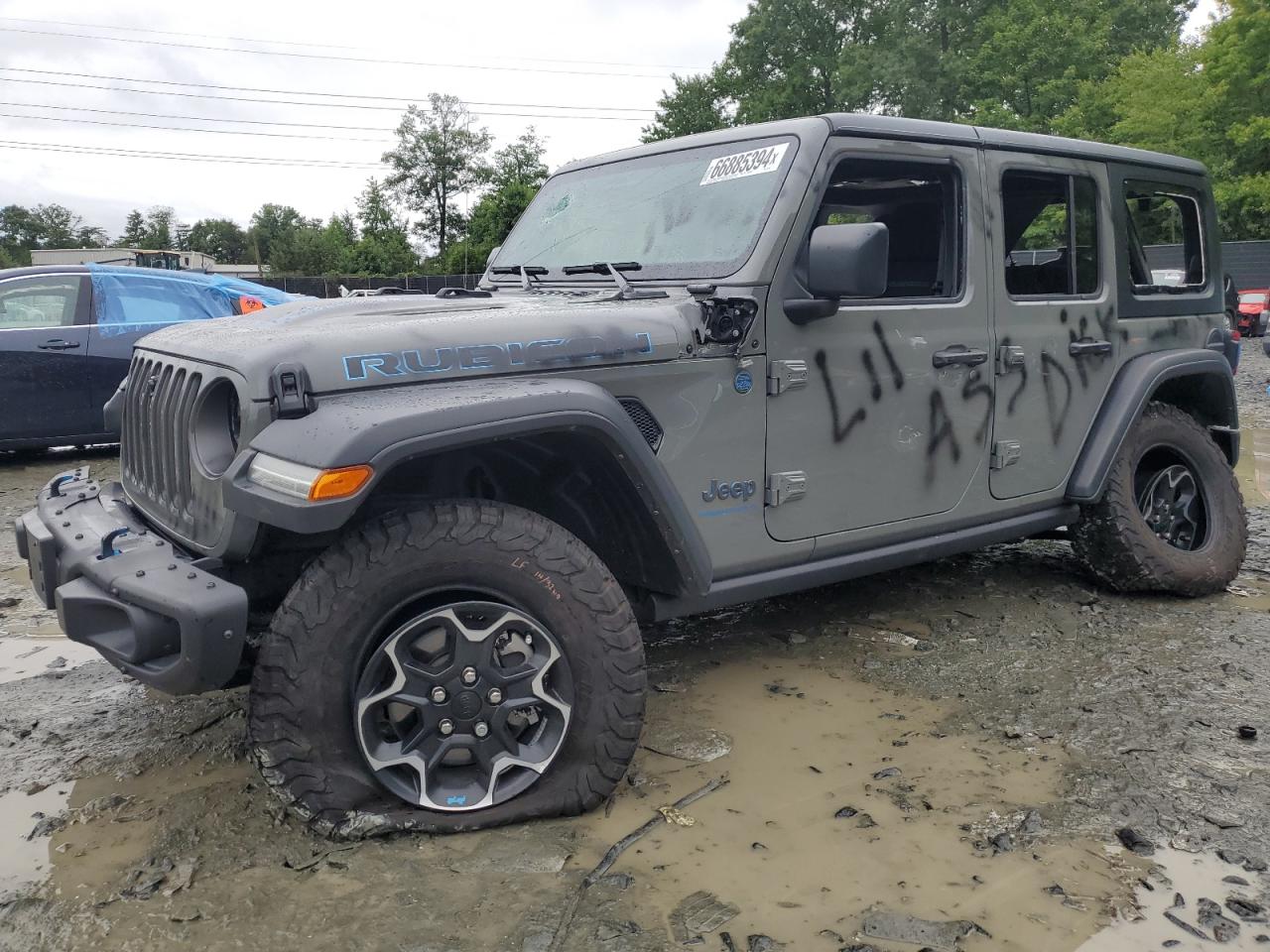 2023 JEEP WRANGLER RUBICON 4XE VIN:1C4JJXR69PW557773