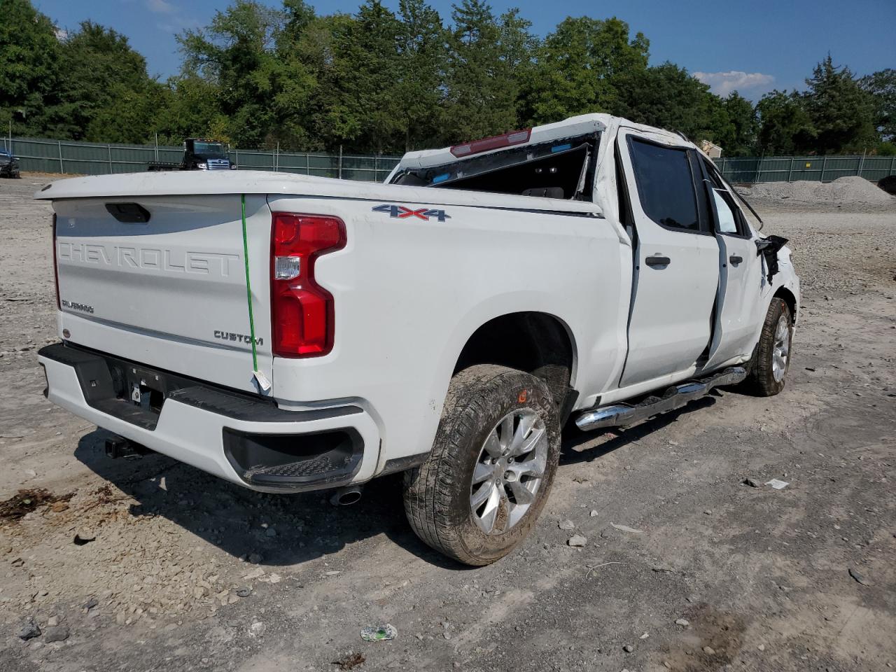 2022 CHEVROLET SILVERADO LTD K1500 CUSTOM VIN:1GCPYBEK7NZ128560