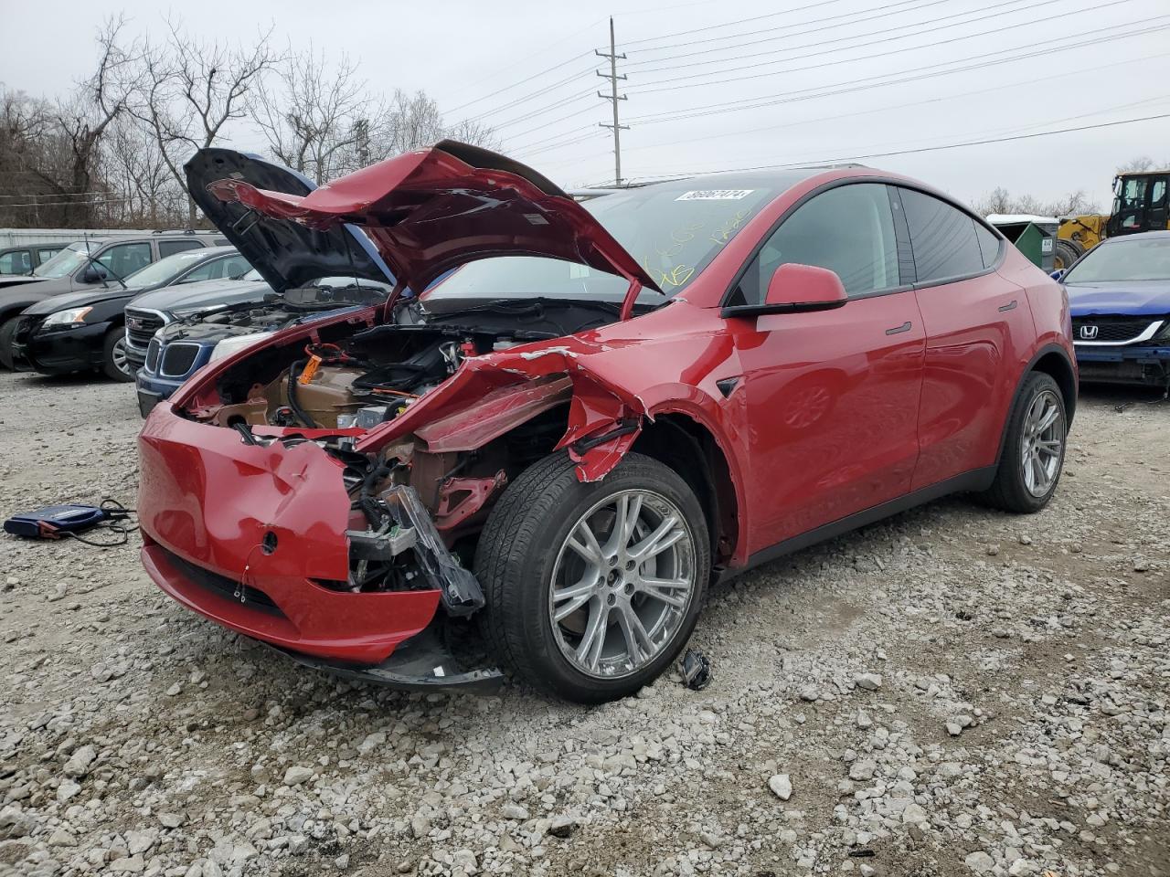 2023 TESLA MODEL Y  VIN:7SAYGDEE6PF669205