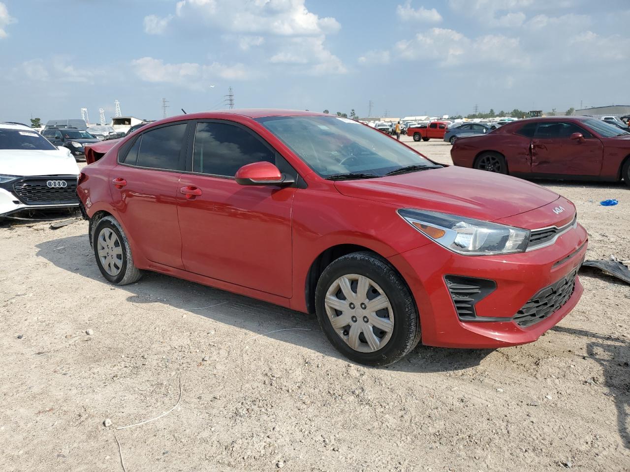 2022 KIA RIO LX VIN:3KPA24AD7NE460150