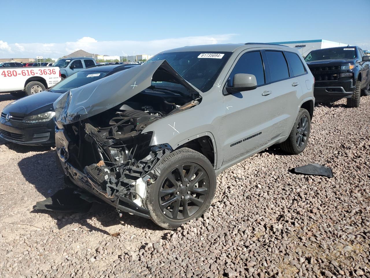 2022 JEEP GRAND CHEROKEE LAREDO E VIN:1C4RJFAG1NC148845