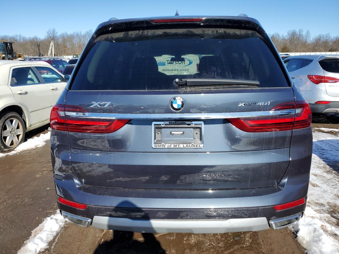 2022 BMW X7 XDRIVE40I VIN:5UXCW2C0XN9K39625