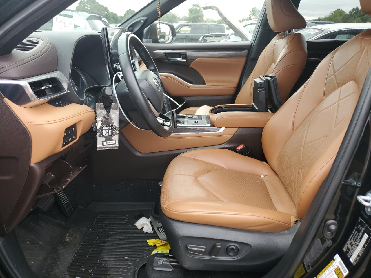 2022 TOYOTA HIGHLANDER HYBRID PLATINUM VIN:5TDEBRCH1NS088941