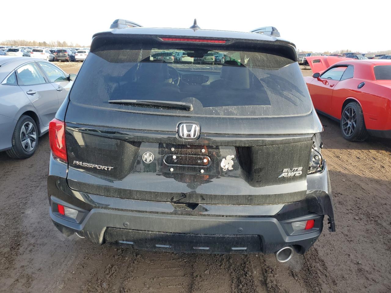 2022 HONDA PASSPORT ELITE VIN:5FNYF8H04NB014741