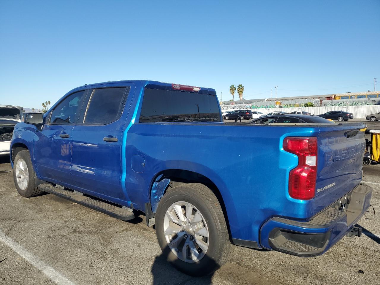 2022 CHEVROLET SILVERADO C1500 CUSTOM VIN:3GCPABEK8NG556562