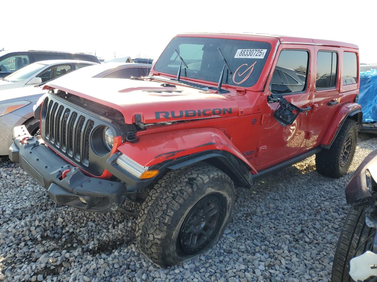 2022 JEEP WRANGLER UNLIMITED RUBICON VIN:1C4JJXFG9NW126974