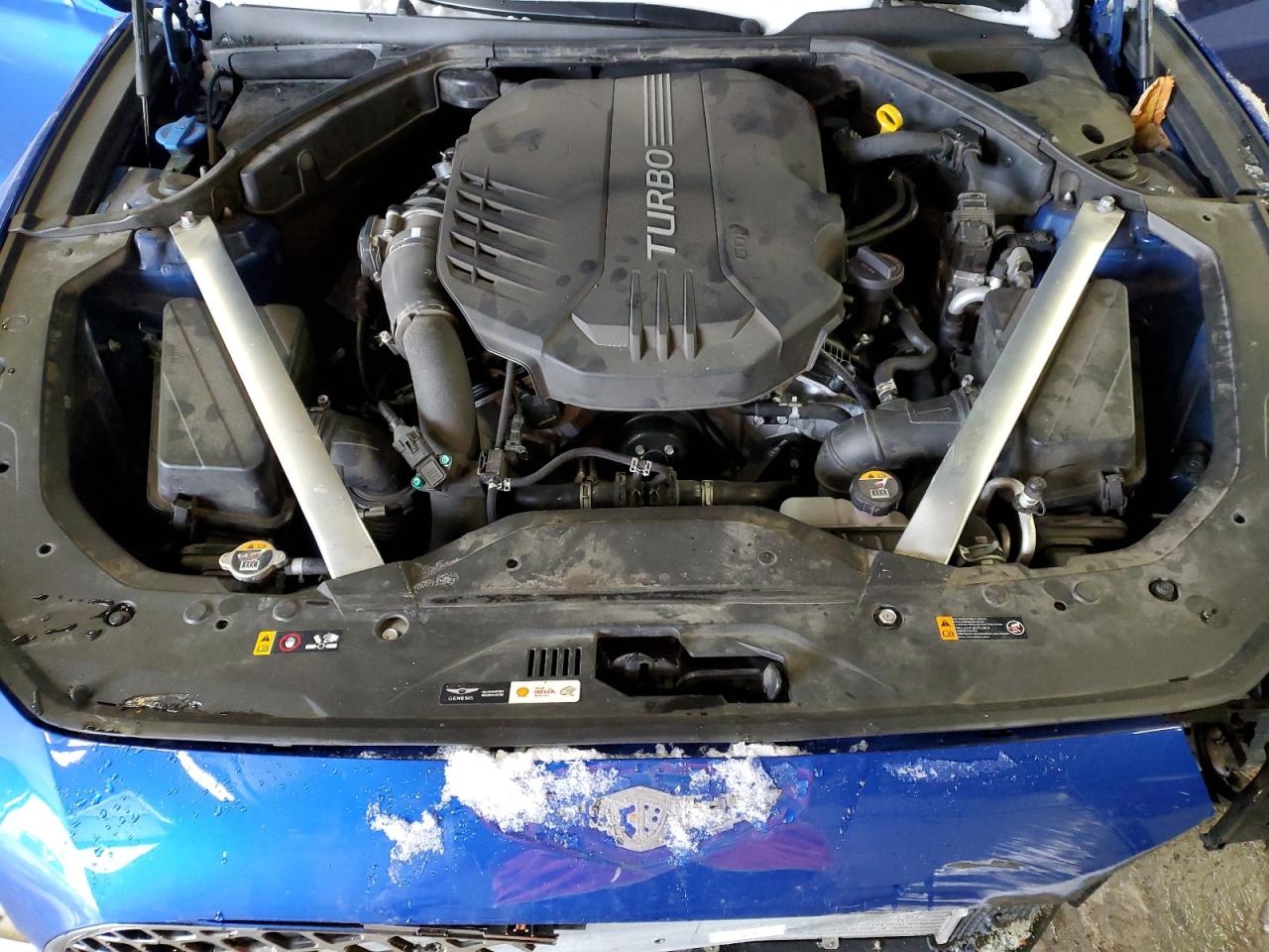 2022 GENESIS G70 BASE VIN:KMTG54TE8NU092068