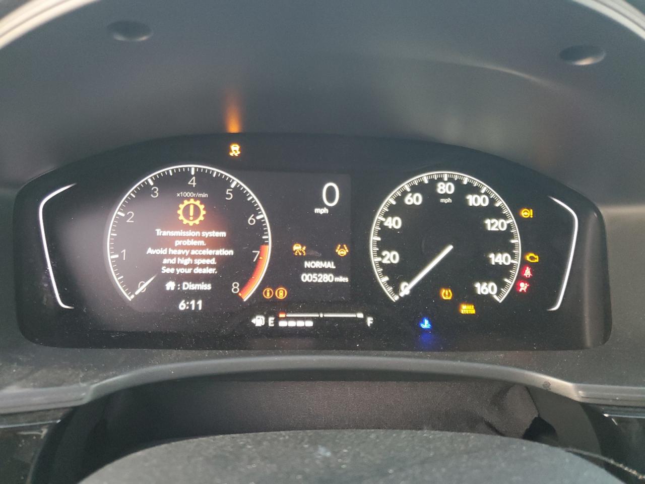 2024 HONDA CIVIC SPORT VIN:2HGFE2F5XRH583181