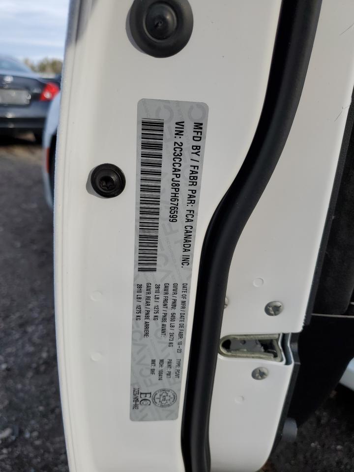 2023 CHRYSLER 300C  VIN:2C3CCAPJ8PH676599
