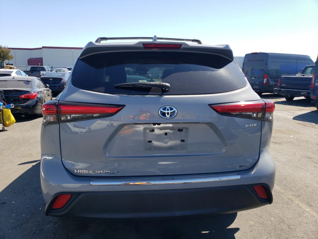 2022 TOYOTA HIGHLANDER HYBRID XLE VIN:5TDABRCH3NS539463