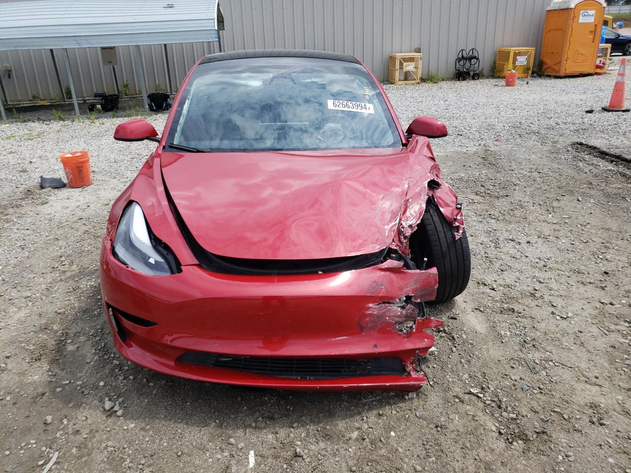 2022 TESLA MODEL 3  VIN:5YJ3E1EB3NF317214