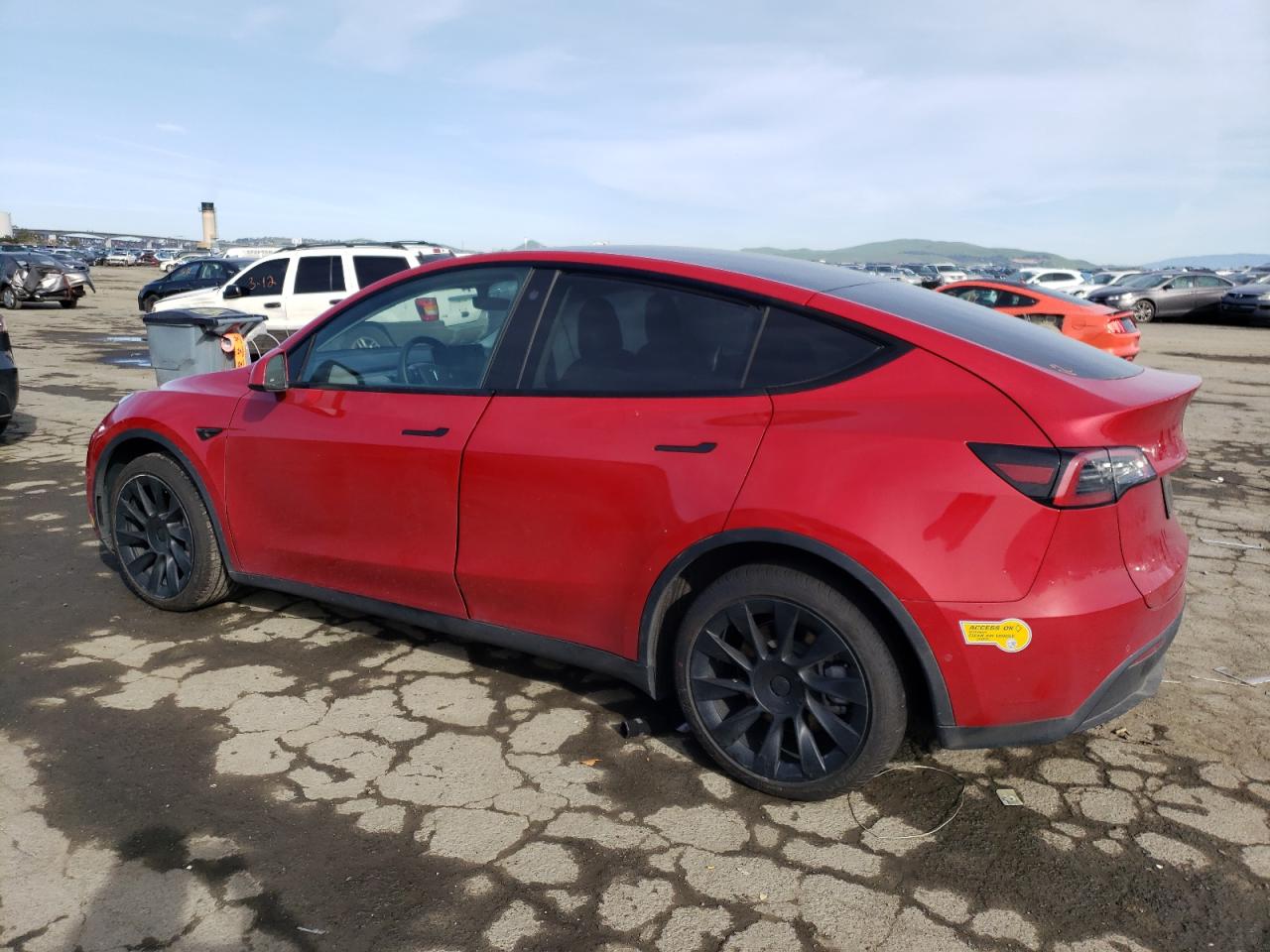 2022 TESLA MODEL Y  VIN:7SAYGDEE6NF345538