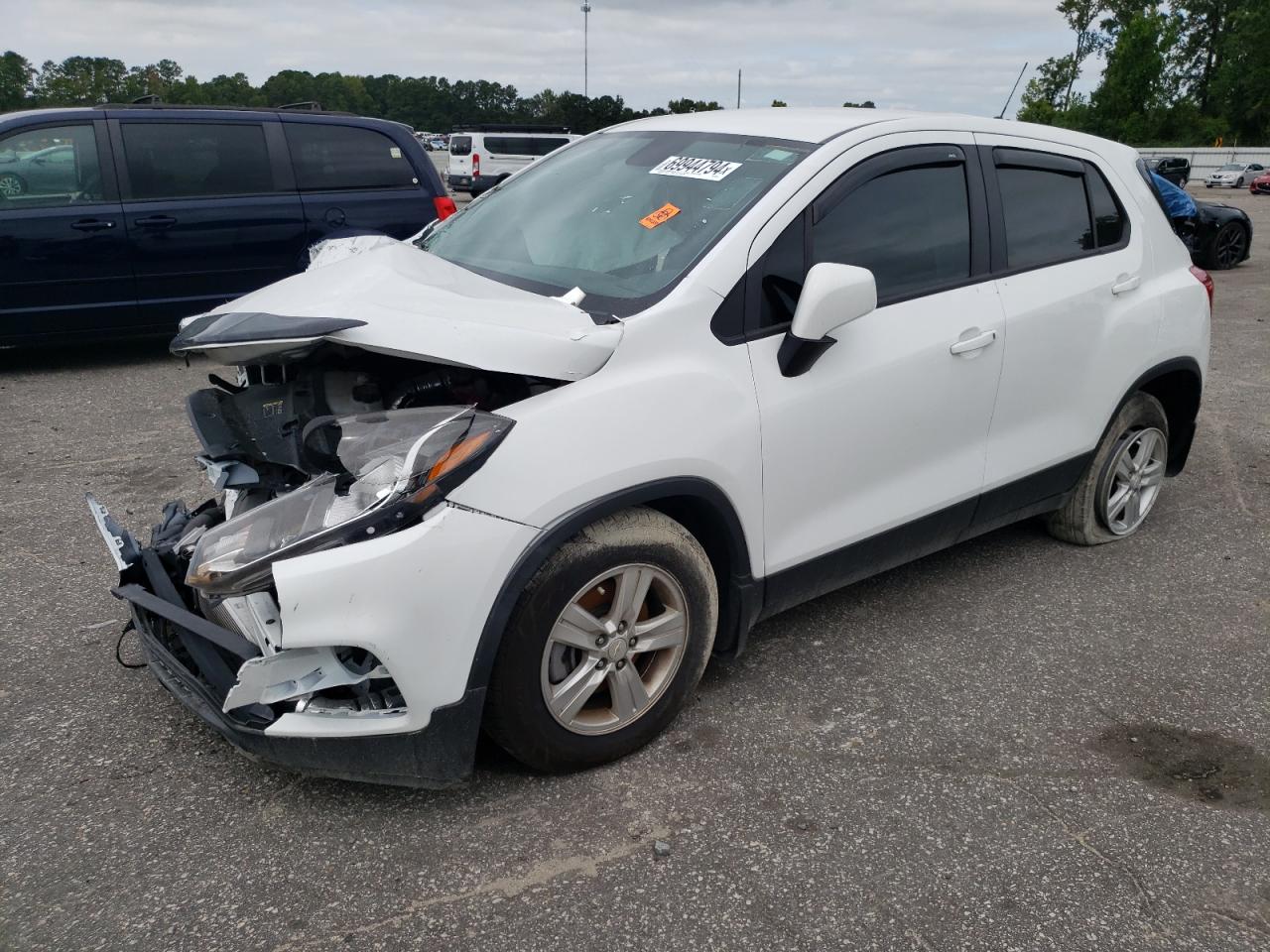 2022 CHEVROLET TRAX LS VIN:KL7CJKSM4NB530776