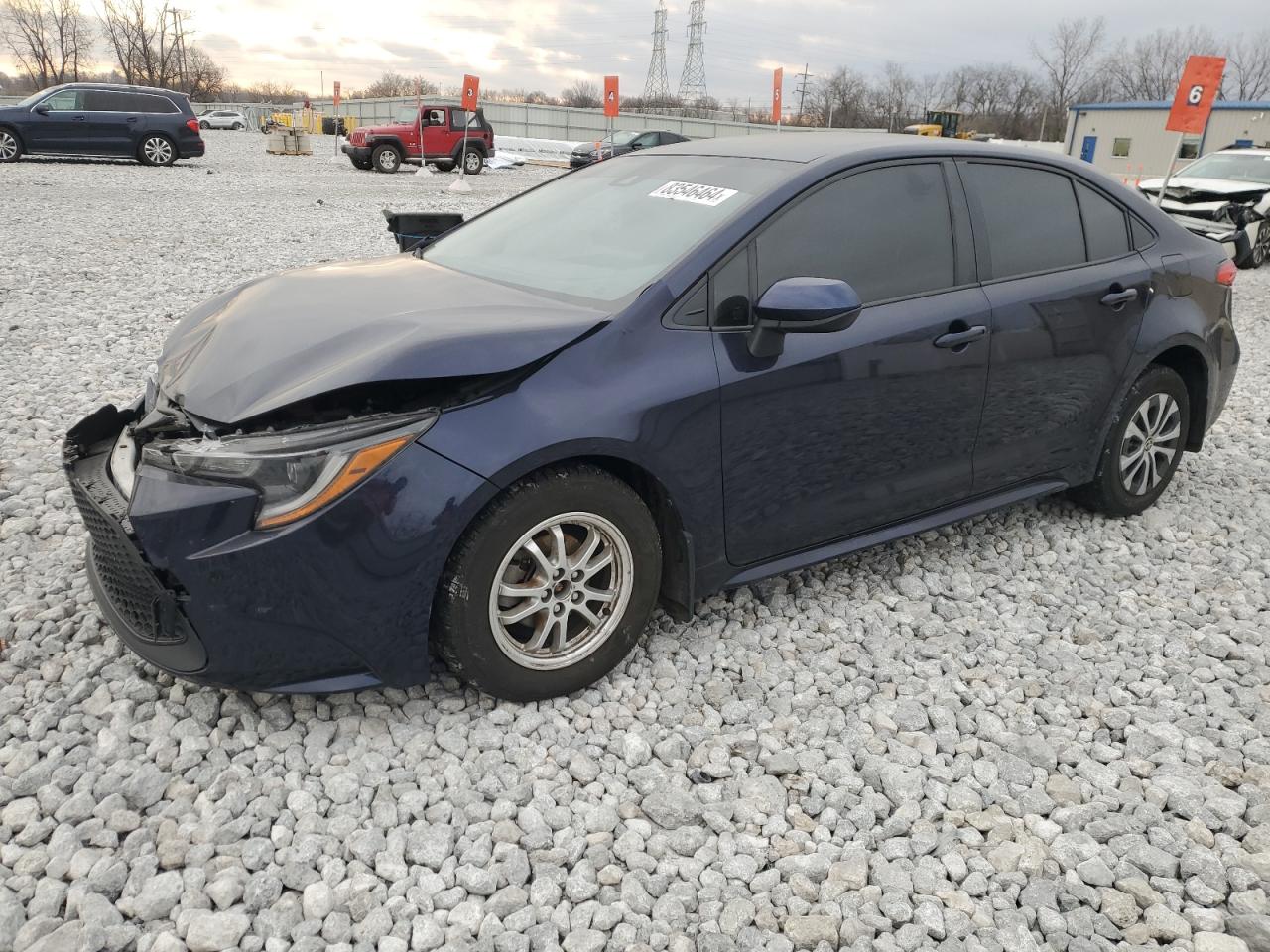 2022 TOYOTA COROLLA LE VIN:JTDEAMDE4NJ062180