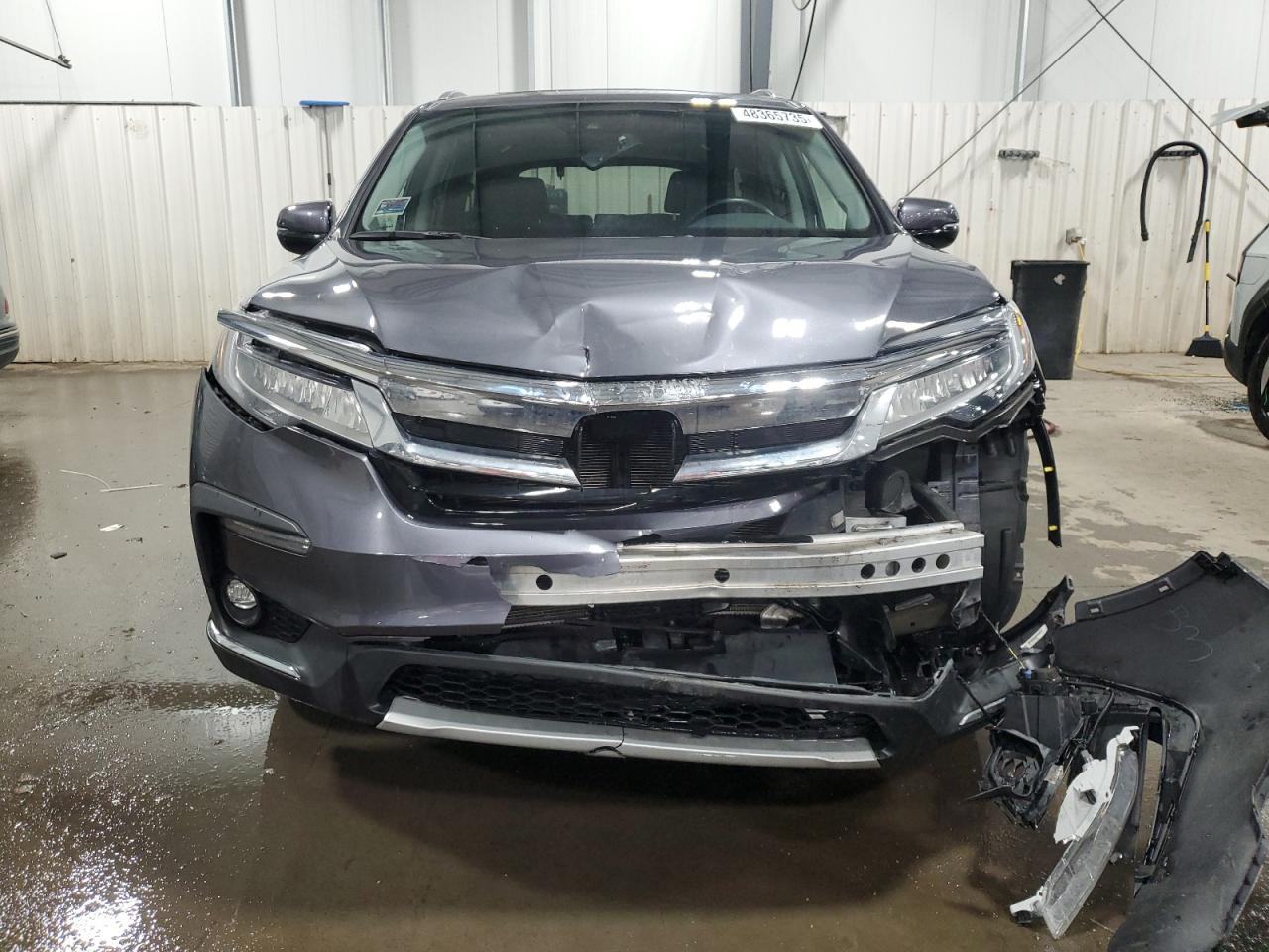 2022 HONDA PILOT ELITE VIN:5FNYF6H07NB004564