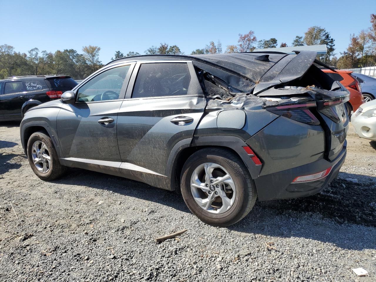 2022 HYUNDAI TUCSON SEL VIN:5NMJBCAEXNH121166