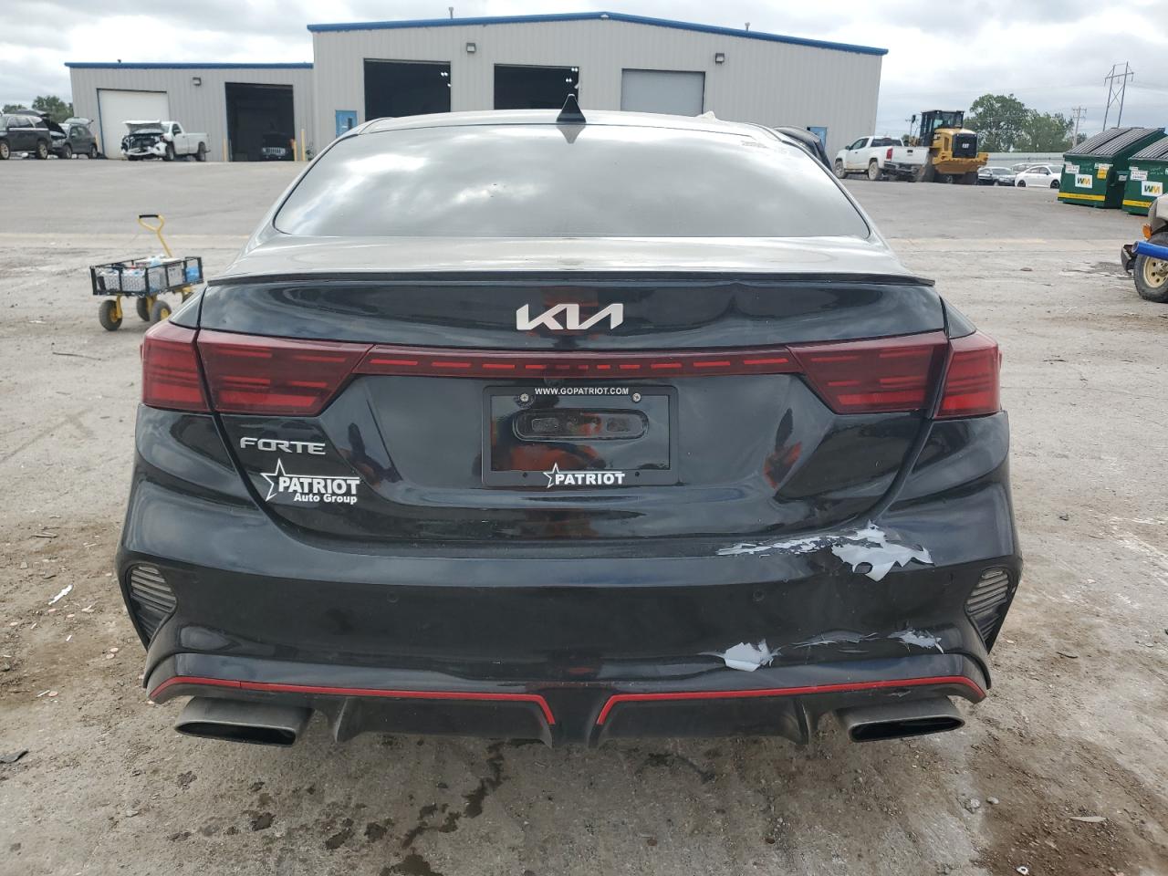2022 KIA FORTE GT VIN:3KPF44AC5NE450384
