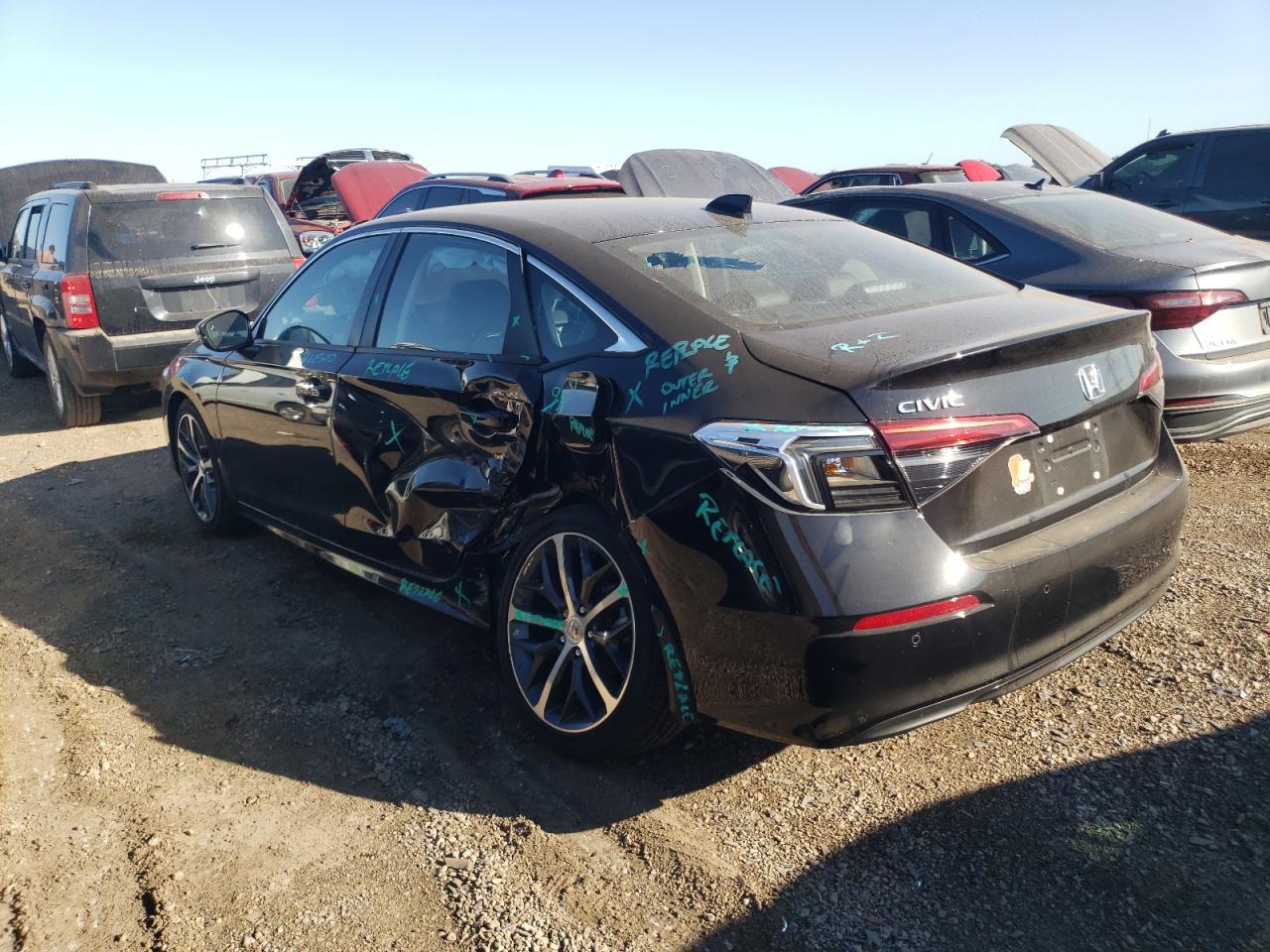 2024 HONDA CIVIC TOURING VIN:2HGFE1F91RH329372