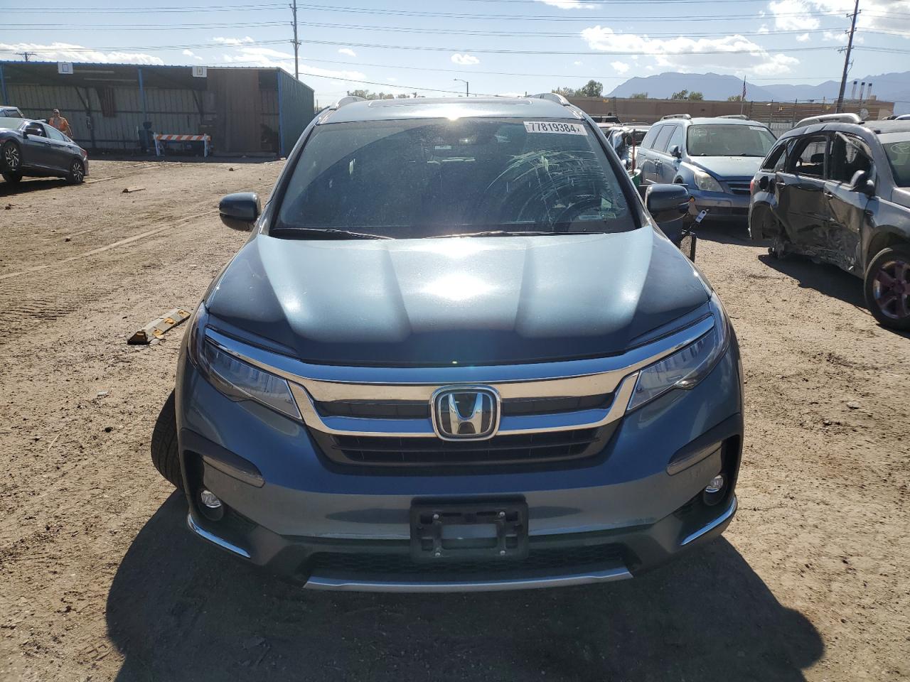 2022 HONDA PILOT ELITE VIN:5FNYF6H07NB038634