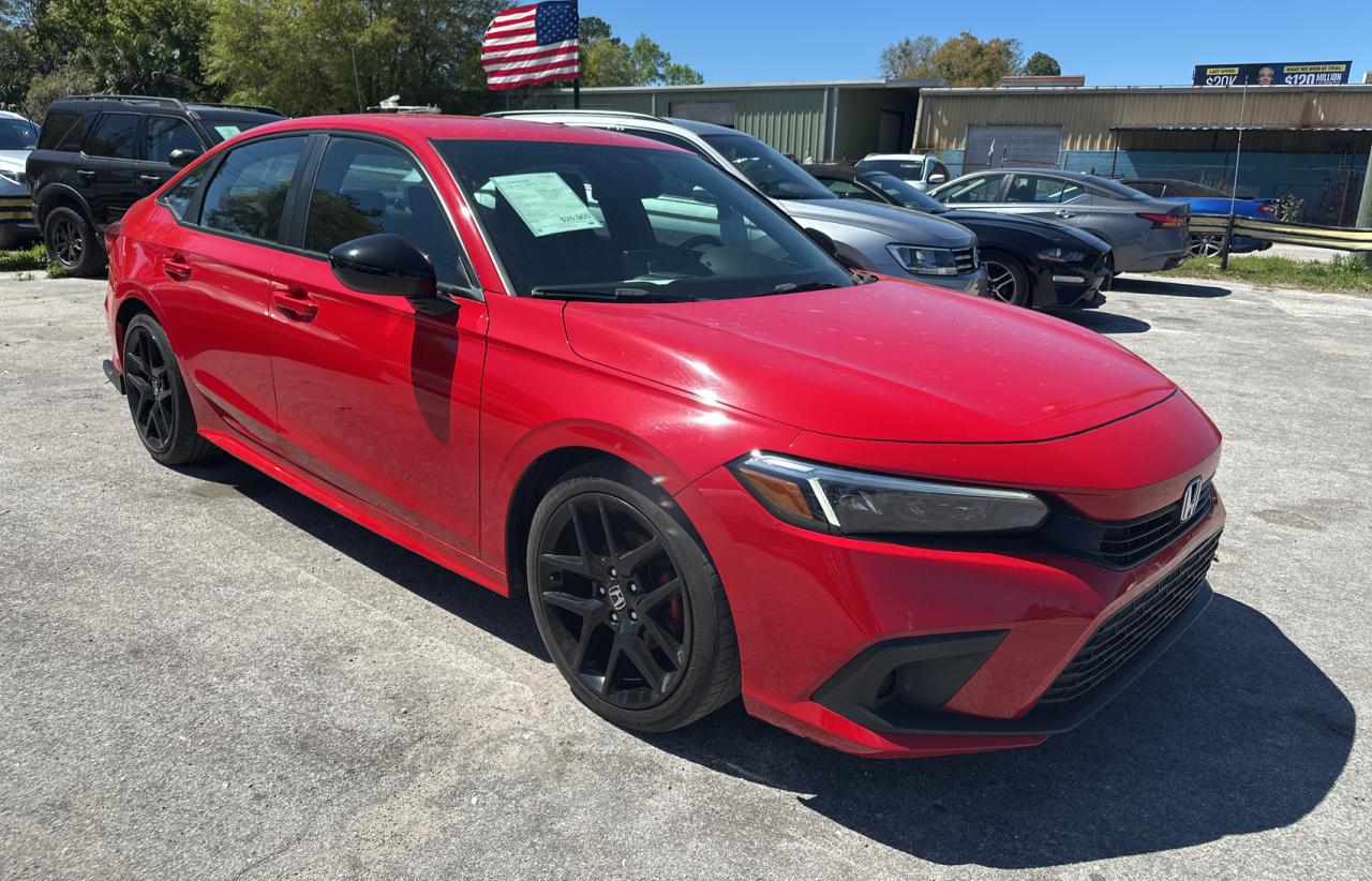 2022 HONDA CIVIC SPORT VIN:2HGFE2F5XNH543841