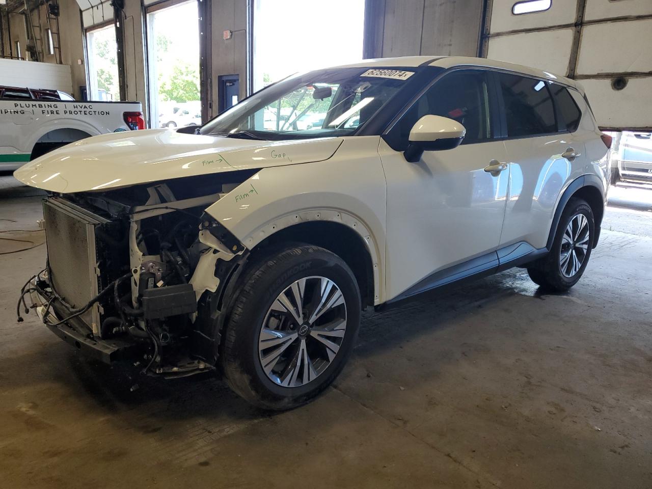 2022 NISSAN ROGUE SV VIN:5N1BT3BB5NC728043