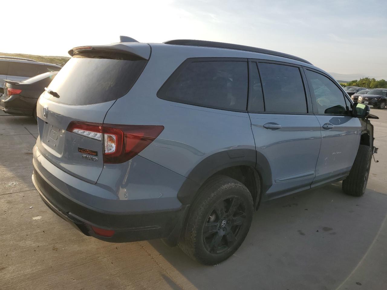2022 HONDA PILOT TRAILSPORT VIN:5FNYF6H8XNB027195