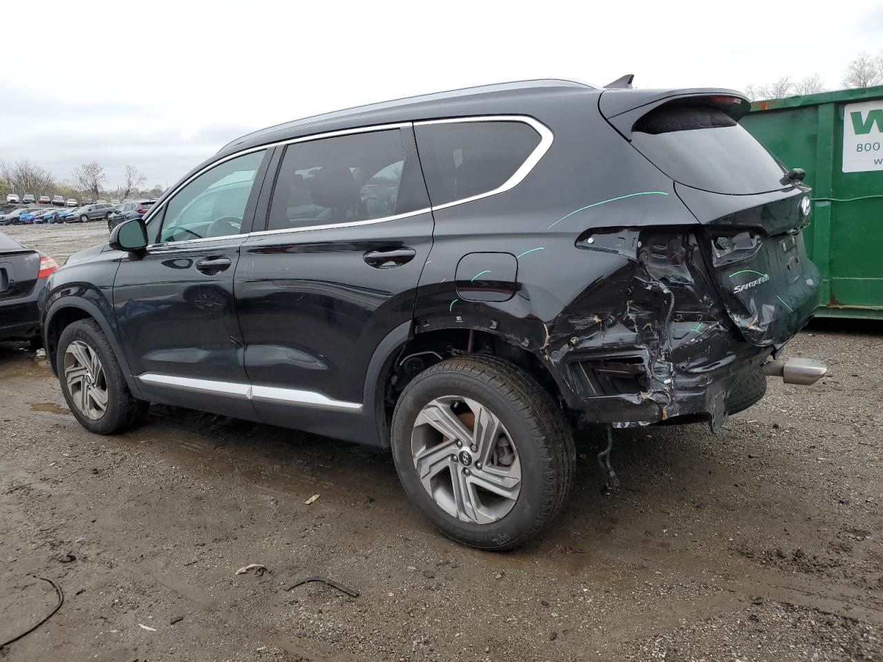 2022 HYUNDAI SANTA FE SEL VIN:5NMS2DAJ2NH380810