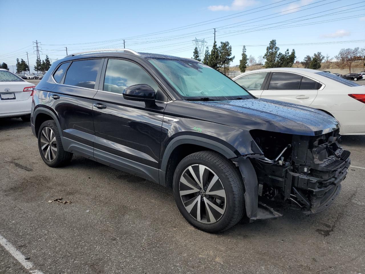 2022 VOLKSWAGEN TAOS SE IQ DRIVE VIN:3VVPX7B29NM037927