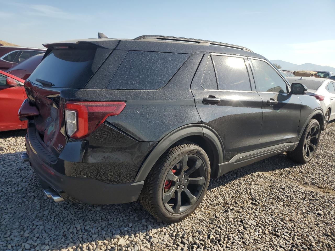2022 FORD EXPLORER ST VIN:1FM5K8GC5NGA89587