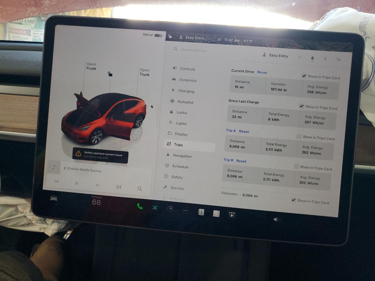 2024 TESLA MODEL Y  VIN:7SAYGDEEXRF043367