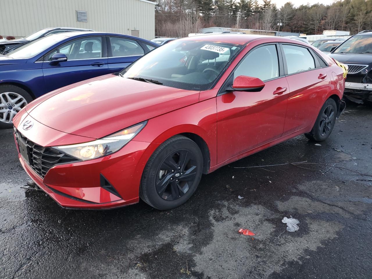 2022 HYUNDAI ELANTRA SEL VIN:5NPLM4AG8NH083787