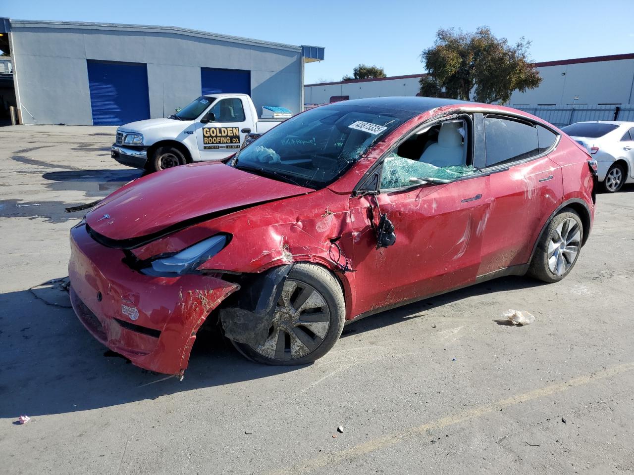 2023 TESLA MODEL Y  VIN:7SAYGDEE9PF832221