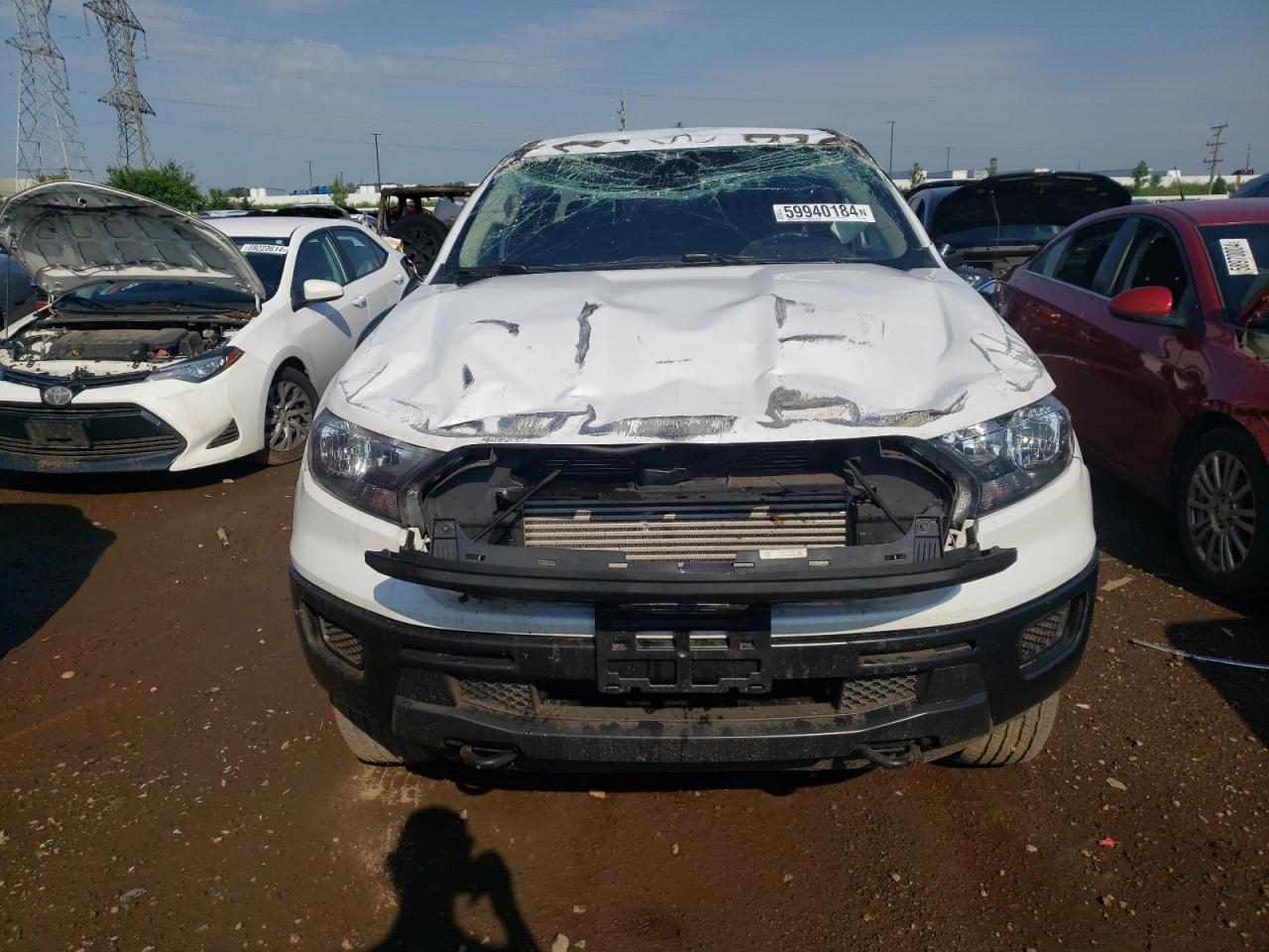 2022 FORD RANGER XL VIN:1FTER1FH8NLD50996