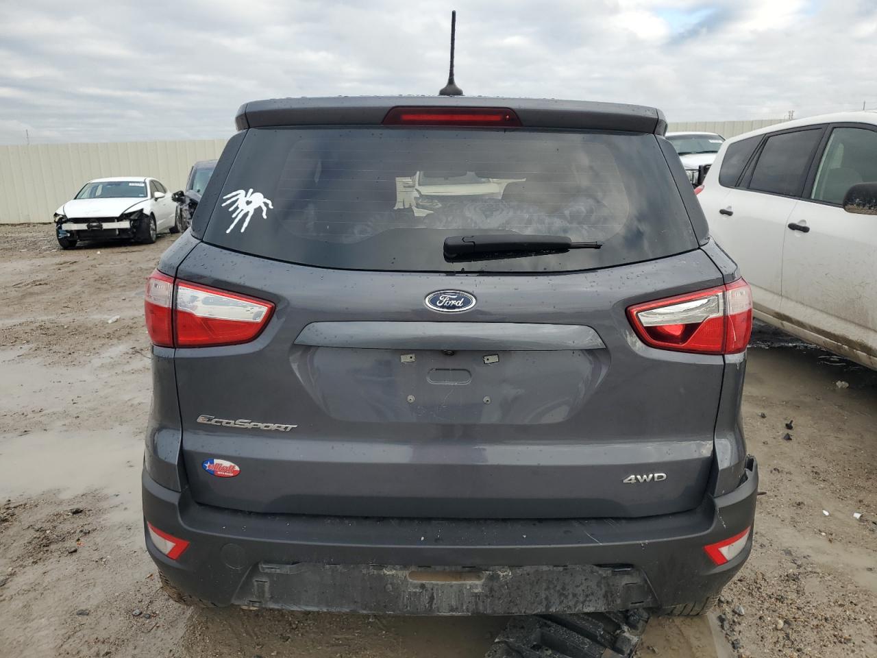 2022 FORD ECOSPORT S VIN:MAJ6S3FL9NC460227