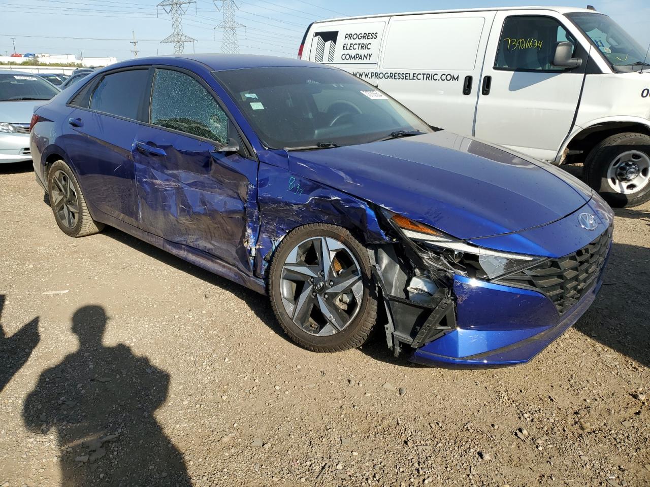 2023 HYUNDAI ELANTRA SEL VIN:KMHLS4AG7PU479638